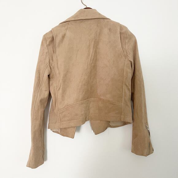 VICI Market Suede Moto Jacket Sand Small S - Picture 10 of 14